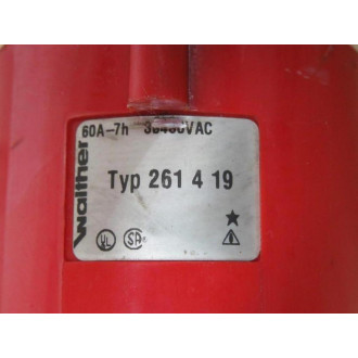 Walther 261-4-19 Plug 261419 - Used