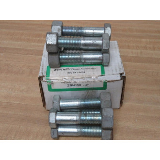 Whitney ZBN150-8 Bolts & Nuts Set ZBN1508 34-10 Coarse 8" (Pack of 8)