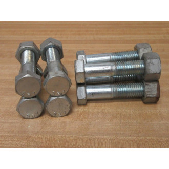 Whitney ZBN150-8 Bolts & Nuts Set ZBN1508 34-10 Coarse 8" (Pack of 8)