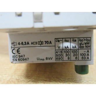 Allen Bradley 140-MN-0630 Starter Motor Protector 140MN0630 Ser. D - New No Box