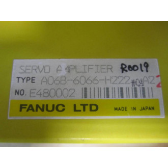 Fanuc A06B-6066-H222 Drive A06B6066H222 Case Only - Used