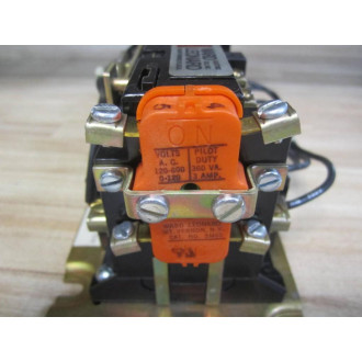 Ward Leonard 5200A3006-11 Size 0 Reversing Contactor 5200A300611