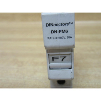 DINnectors DN-FM6 Fuse Holder DNFM6 - Used