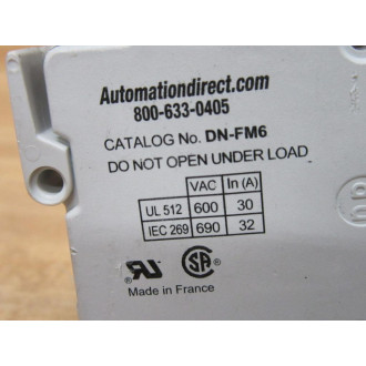 DINnectors DN-FM6 Fuse Holder DNFM6 - Used