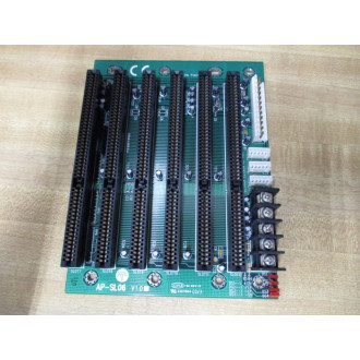 Lanner Electronics AP-SL06 6-Slot ISA Backplane  APSL06 - Used
