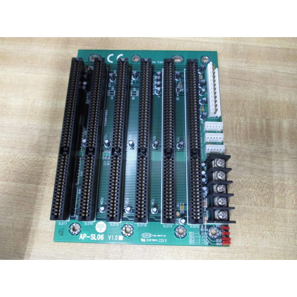 Lanner Electronics AP-SL06 6-Slot ISA Backplane  APSL06 - Used