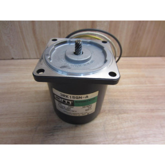 Oriental Motor 3RK15GN-A Reversible Motor 3RK15GNA Tested - Used