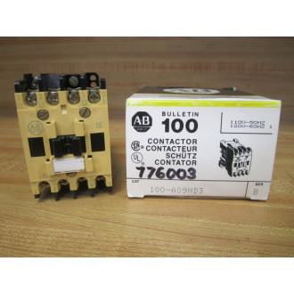 Allen Bradley 100-A09ND3 Contactor 100A09ND3 Series B Beige