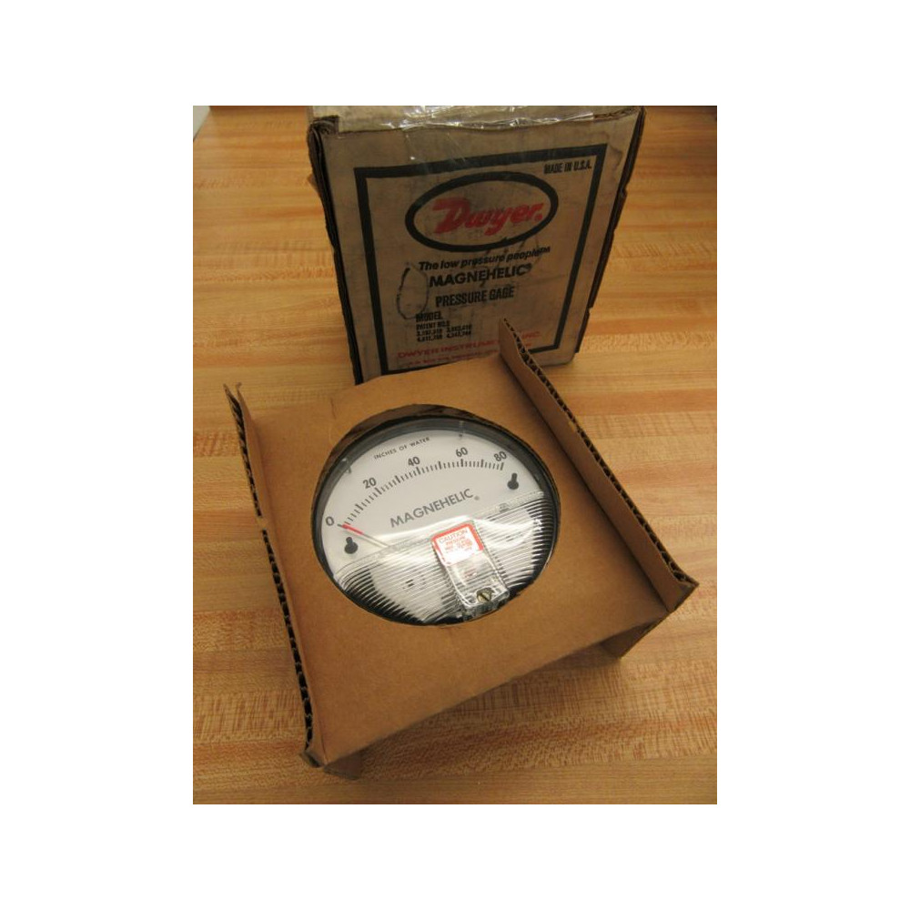 Dwyer 2080C Gauge 0-80 Magnehelic