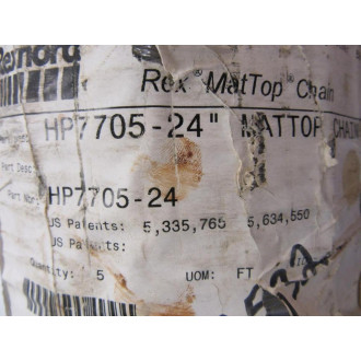 Rexnord HP7705-18 Conveyor Belt From Bulk Pack 10' 24"W