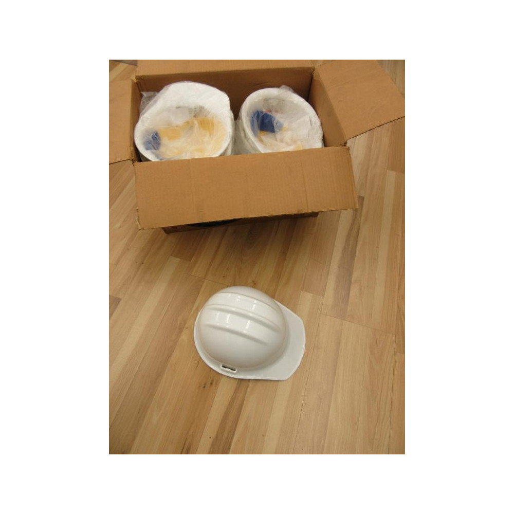 Bullard 3000 Hard Hat White 6-12 to 8 Sizing (Pack of 10)