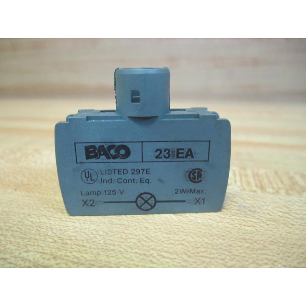Baco 23 EA Lamp Holder Module 23EA - New No Box