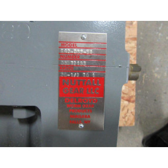 Nuttall Gear E40-089-B1 Worm Gear 08072193 20-12 To 1 - New No Box