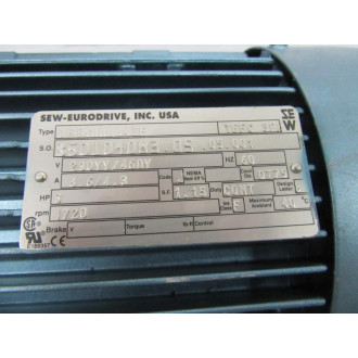 SEW-Eurodrive DFT100LS4TF Motor - New No Box