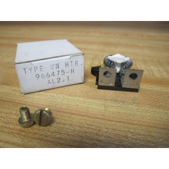 Westinghouse 966475-H Heater Element AL2.1 (Pack of 2)