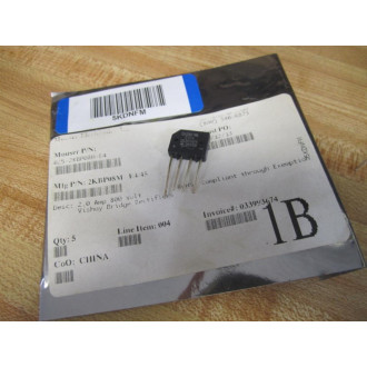 Vishay 2KBP08M Bridge Rectifier (Pack of 3) - New No Box