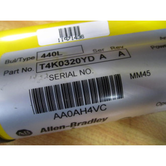 Allen Bradley Guardmaster 440L-T4K0320YD Light Curtain 440LT4K0320YD - Used