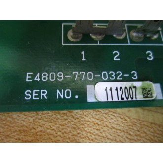 Okuma E4809-770-032-3 Relay Board E48097700323 WAlterations - Used