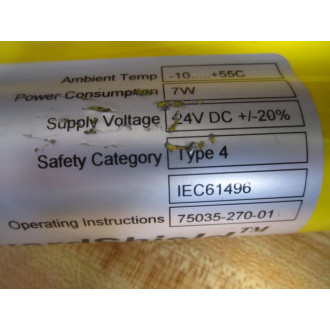 Allen Bradley Guardmaster 440L-T4K0320YD Light Curtain 440LT4K0320YD - Used