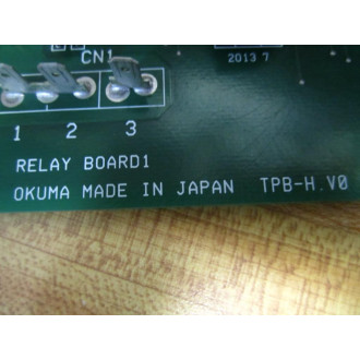 Okuma E4809-770-032-3 Relay Board E48097700323 WAlterations - Used