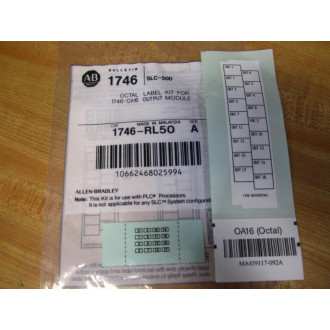 Allen Bradley 1746-RL50 Octal Label Series