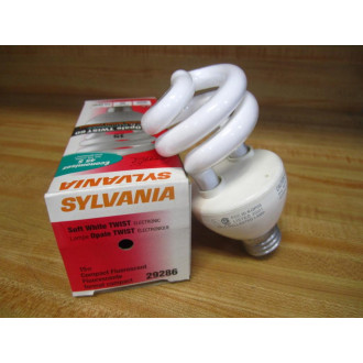 Sylvania CF15ELTWIST Compact Fluorescent Bulb 29286 (Pack of 5)