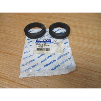 Komatsu 07332-51400 Gasket 0733251400 (Pack of 2)