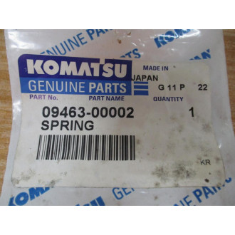 Komatsu 09463-00002 Spring