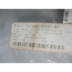Heat & Control 086-6449-07 Diverting Chute 000086644907 - New No Box