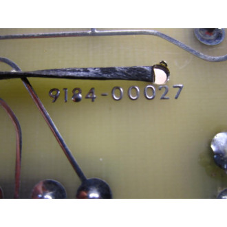 K-Tron 9191-00027D PC Board RD10-17-88 - Used