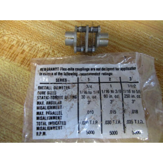 Renbrandt 617 Flexible Disc Servo Coupling