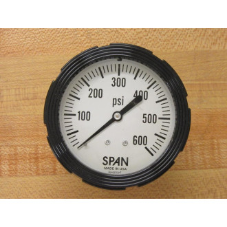 Span LFP212-600-PSI-G Gauge LFP212600PSIG 0-600 PSI