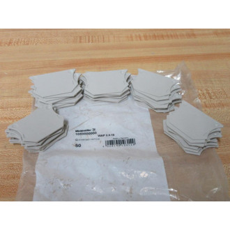 Weidmuller 1050000000 End Plate WAP 2.54610 (Pack of 50)