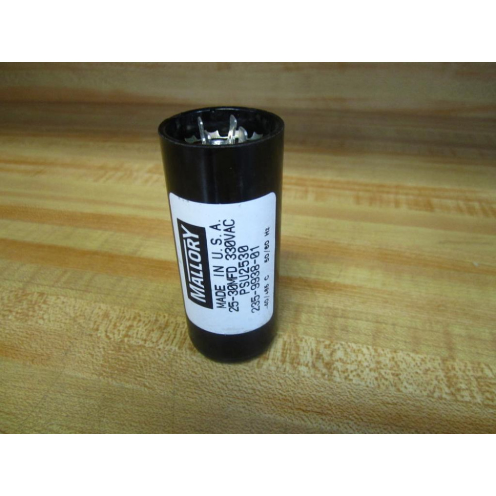 Mallory PSU2530 Capacitor - New No Box