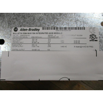 Allen Bradley 2094-AC09-M02 Integrated Module 2094AC09M02 Series A