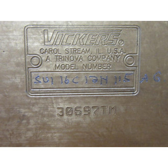 Vickers SV1-16-C-12H-115AG Solenoid Valve Block SV116C12H115AG - New No Box
