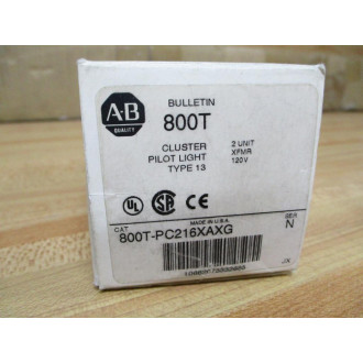 Allen Bradley 800T-PC216XAXG Cluster Pilot Light Without LampLens