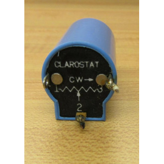 Honeywell Clarostat 62JA-25K Potentiometer 62JA25K Blue - Used