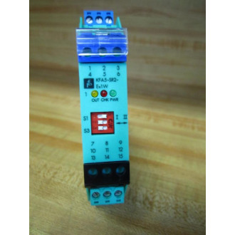 Pepperl + Fuchs 37564S Switch Amplifier KFA5-SR2-Ex1.W - New No Box