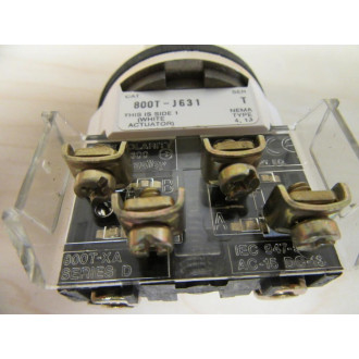 Allen Bradley 800T-J631 Key Operated Selector Switch 800TJ631 Ser T - New No Box