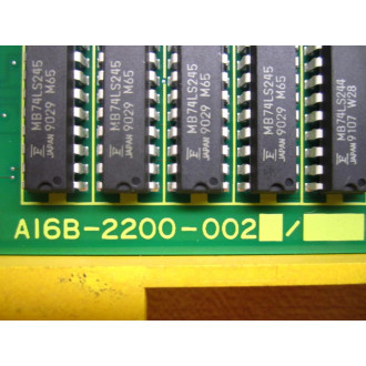 Fanuc A16B-2200-0021 Board A16B-2200-002104C - Used