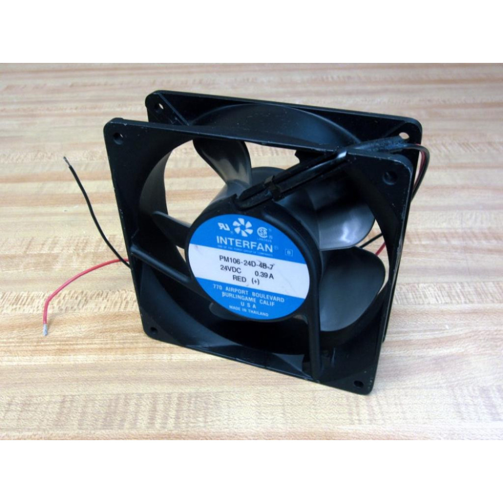 Interfan PM106-24D-4B-7 Axial Fan PM10624D4B7 - New No Box