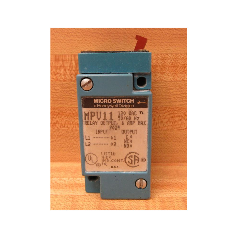 Micro Switch MPV11 Amplifier Base - Used