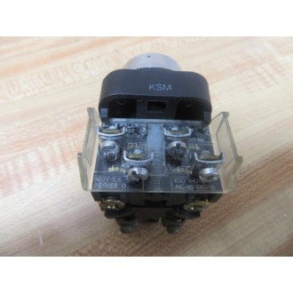 Allen Bradley 800T-PB16 Pushbutton W800T-XA, 120V Coil - Used