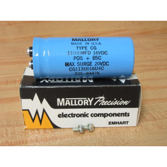 Mallory CG113U016U4C Capacitor