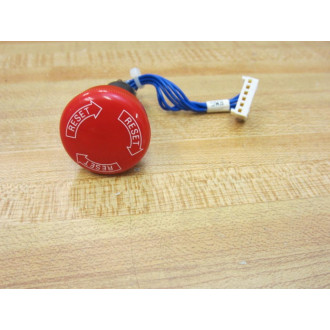 Omron A165E-S-03U E-Stop Switch A05B-2301-D002 6 Wire 6 Pin - New No Box