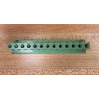 Phoenix MVSTBR-2.5-5.08 Block MVSTBR25508 Green 14 Pin (Pack of 11) - New No Box