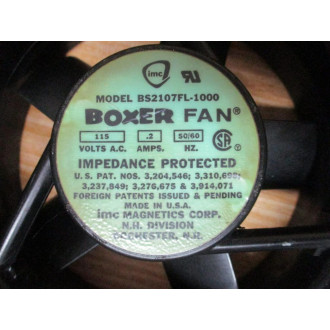 Boxer BS2107FL-1000 Axial Fan BS2107FL1000 - Used