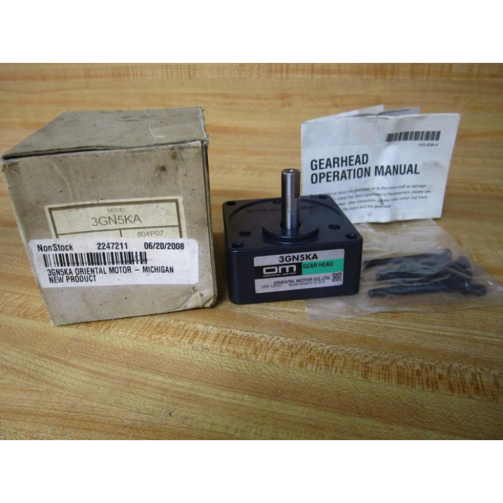 Oriental Motor 3GN5KA Gearhead