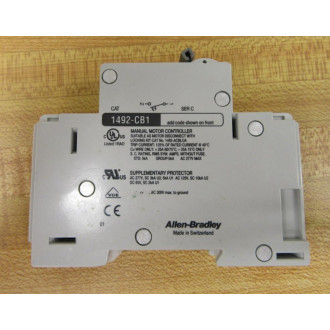 Allen Bradley 1492-CB1-F100 Circuit Breaker 1492CB1F100 Series C